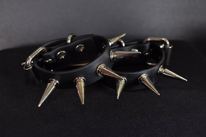 Biothane Spiked Cuffs