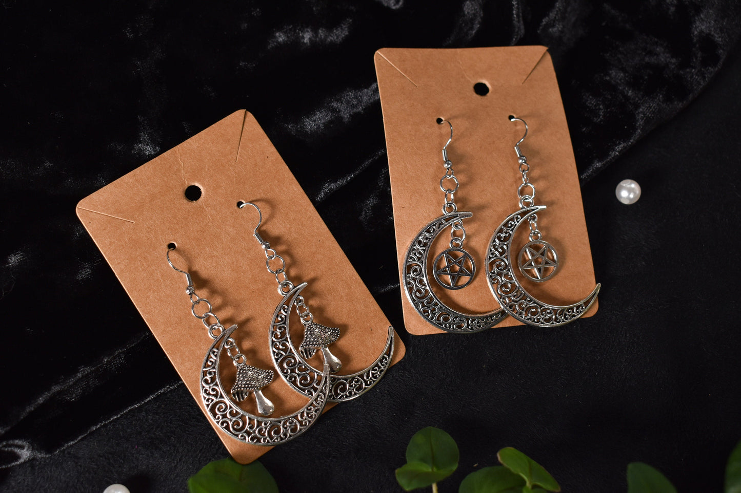 Witchy Moon Earrings