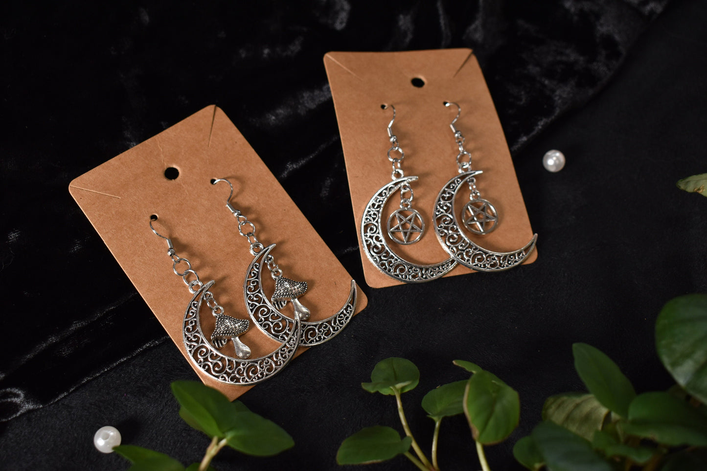 Witchy Moon Earrings