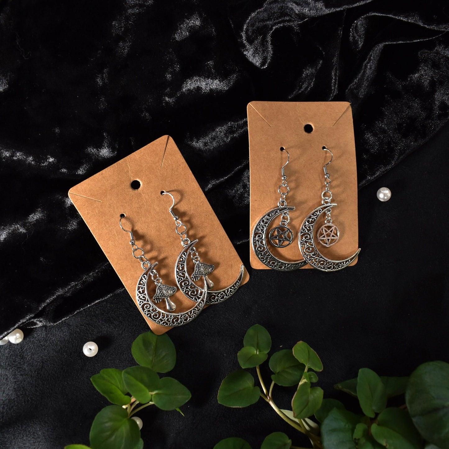 Witchy Moon Earrings