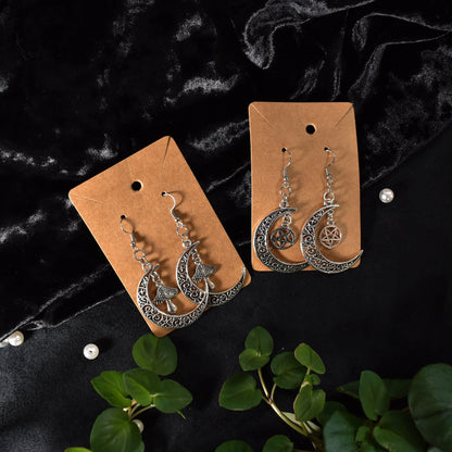 Witchy Moon Earrings