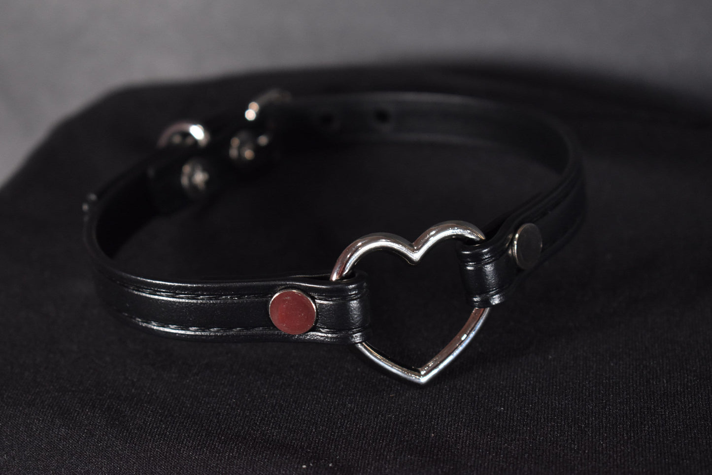 Biothane Black Heart Choker