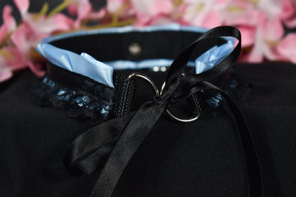 Light Blue Moon Choker