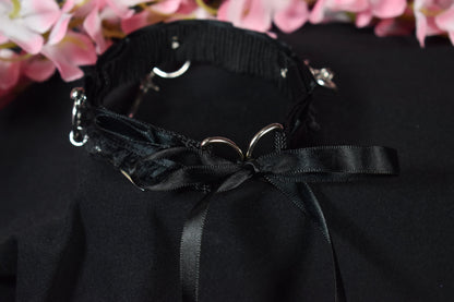 Black Swords Lace Choker