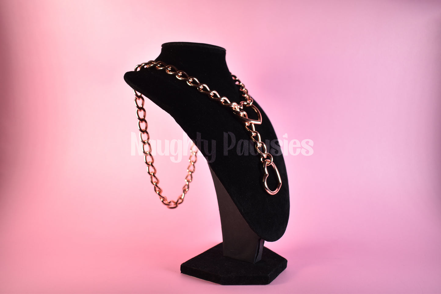 Thick Stainless Steel Slip Chain / Rosegold
