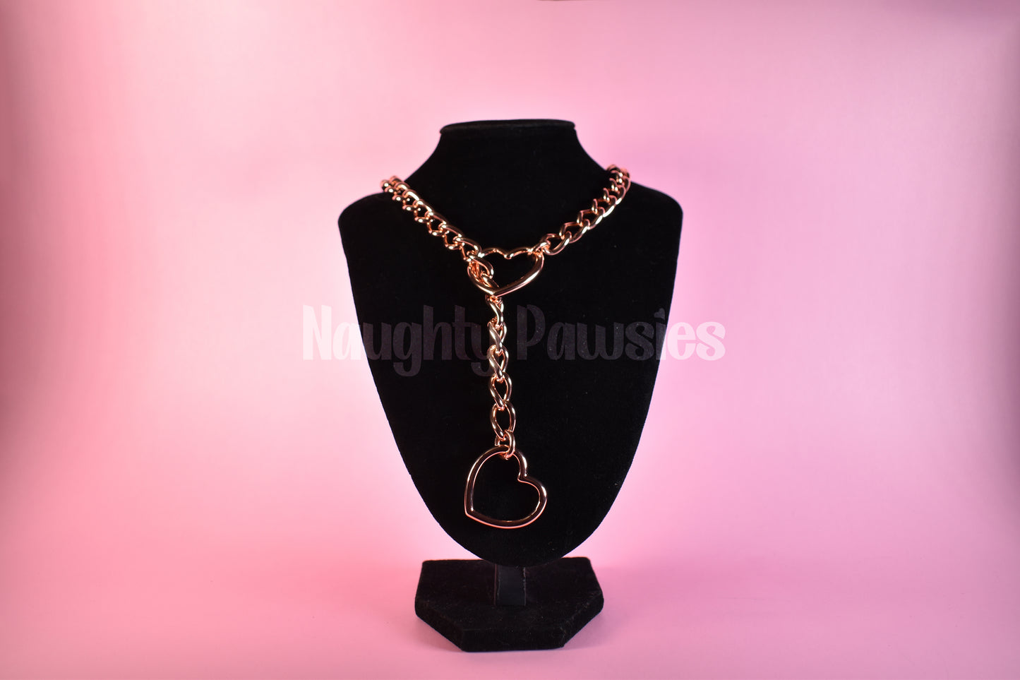 Thick Stainless Steel Slip Chain / Rosegold