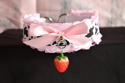 Strawberry Cow Choker