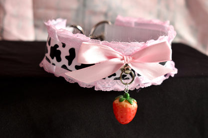 Strawberry Cow Choker