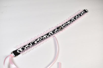Pink Thin Moo Moo Choker