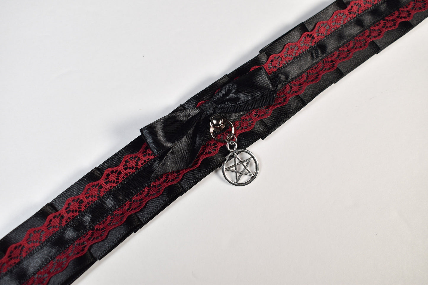 Red Goth Choker