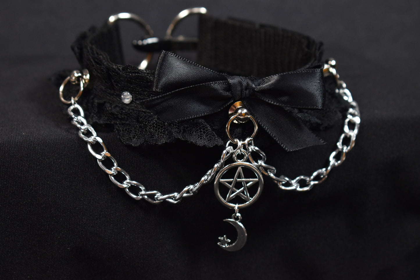 Witchy goth choker / Made to your size