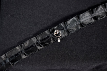 Sleek Black Collar Choker