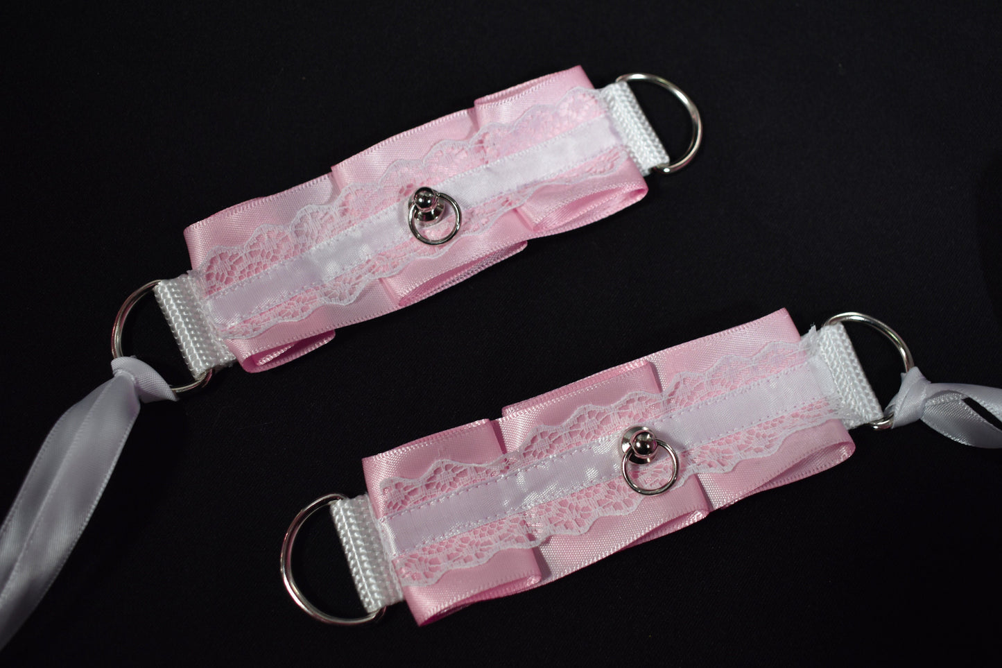 Light pink cuff set /  Made to your size
