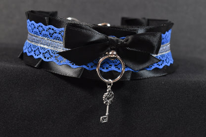 Blue Key Choker