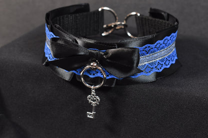 Blue Key Choker