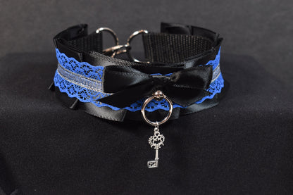 Blue Key Choker