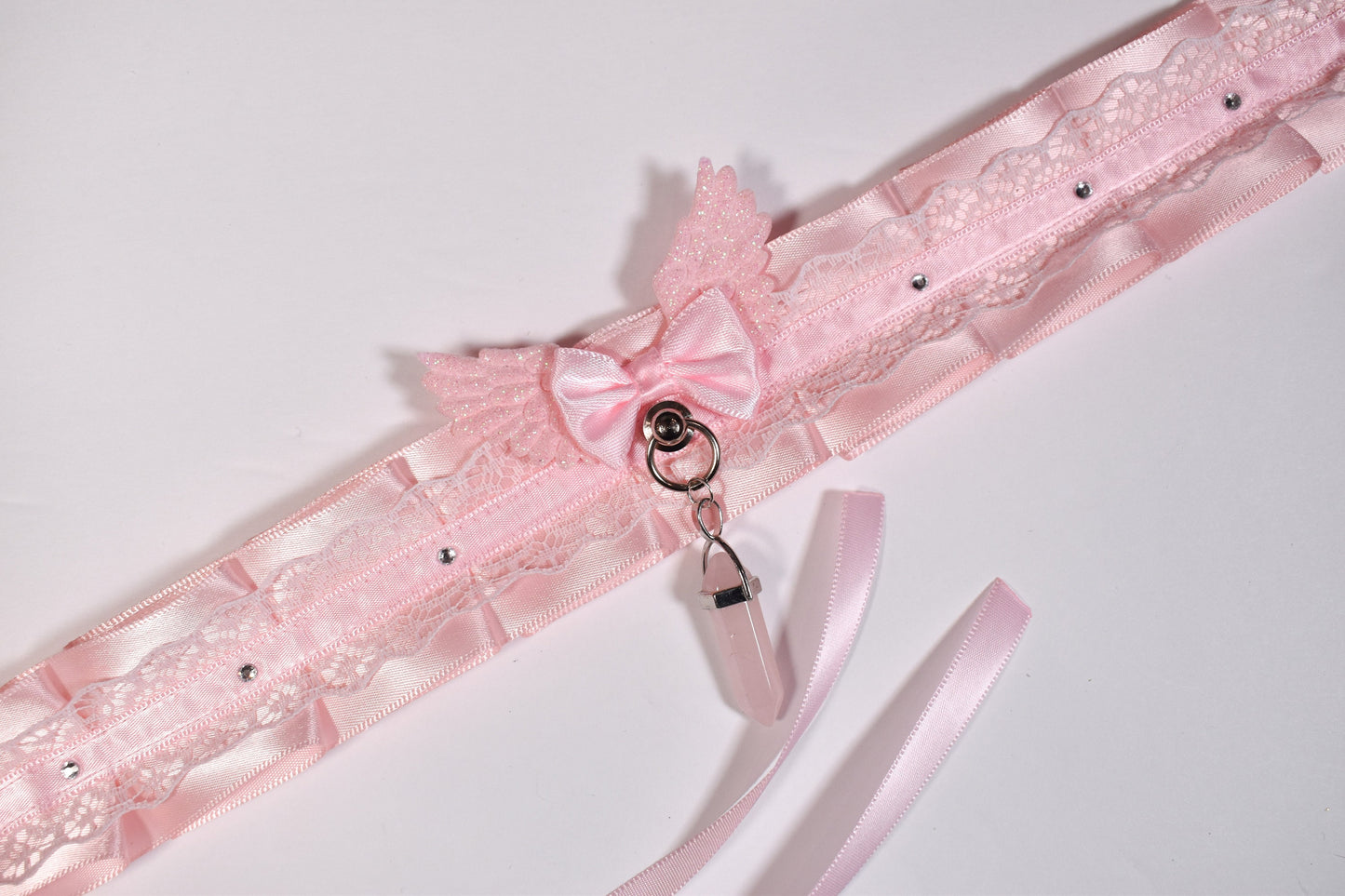 Pink Wings Choker