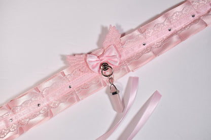 Pink Wings Choker