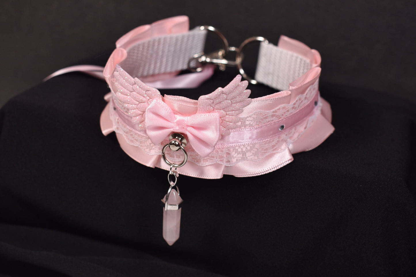 Pink Wings Choker