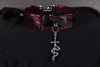 Snake Sword Choker