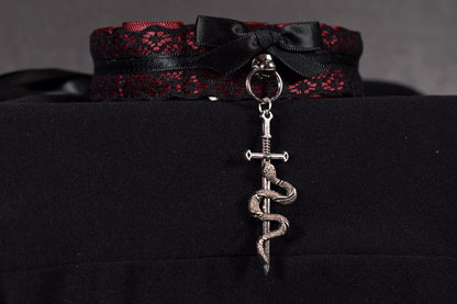Snake Sword Choker