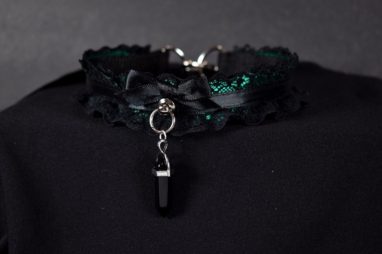 Forest Green Choker