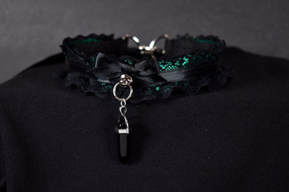 Forest Green Choker