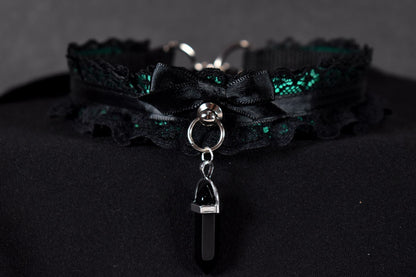 Forest Green Choker