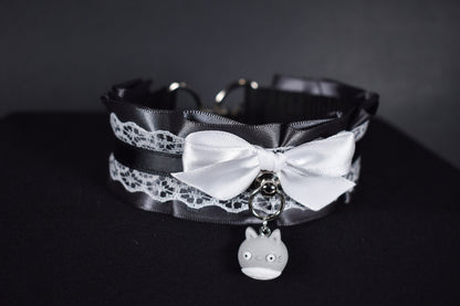 Gray Rabbit Choker