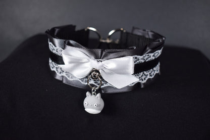 Gray Rabbit Choker